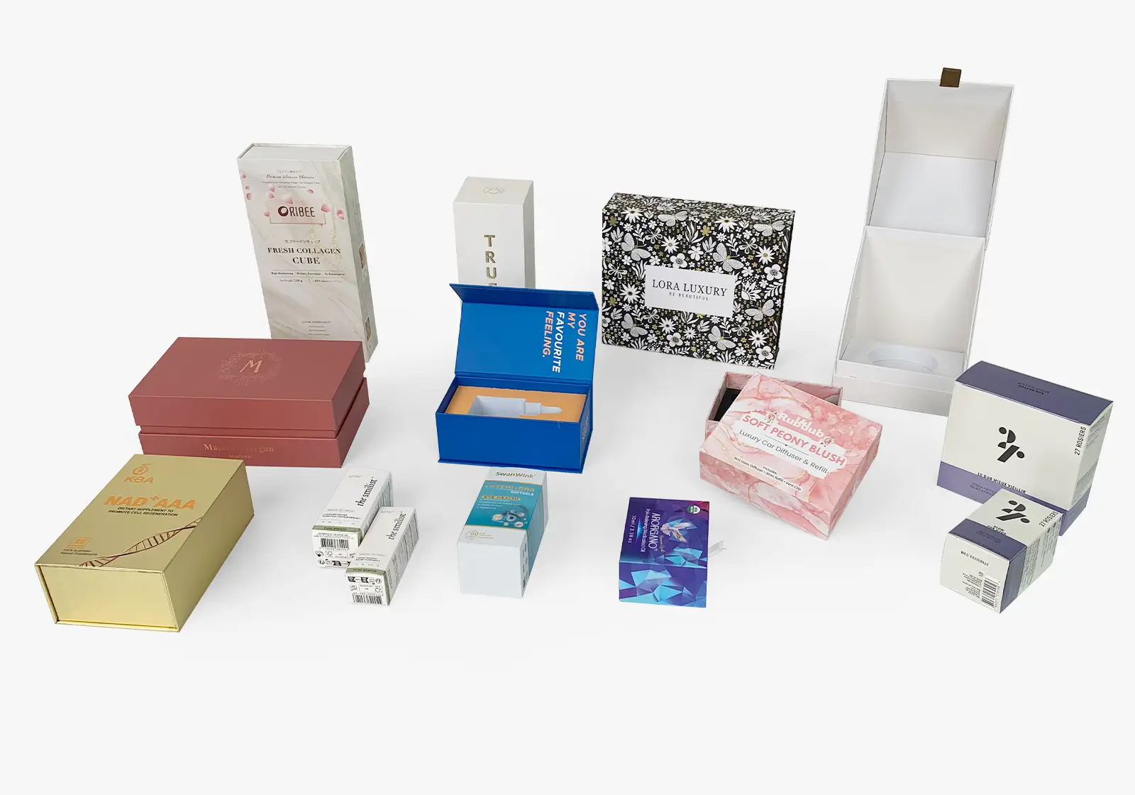 Custom cosmetic packaging boxes in luxury and stylish designs