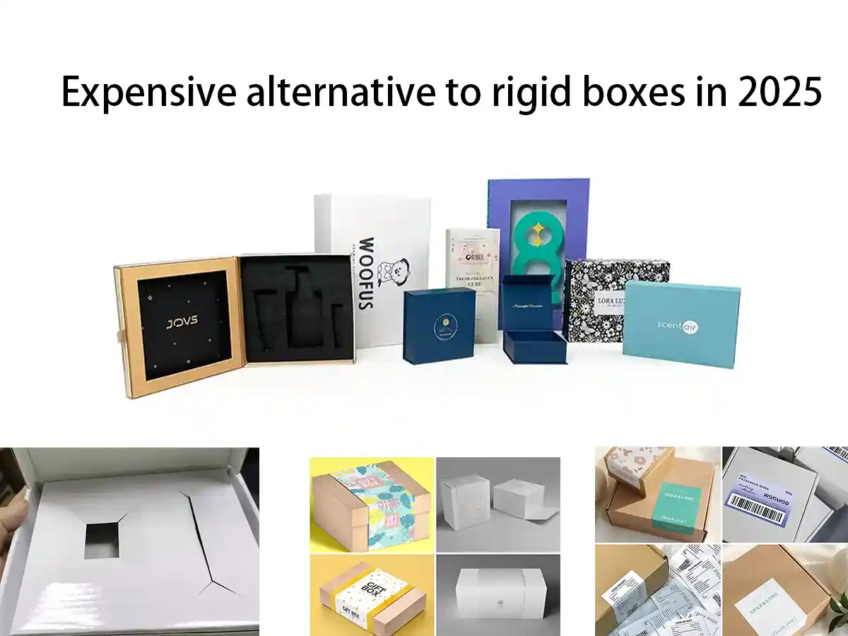 Comparison of rigid boxes and affordable packaging alternatives for 2025.